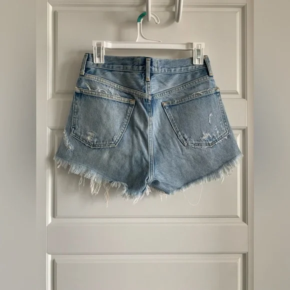 Agolde Parker Vintage Cut Off Short in Swapmeet 25 - Picture 5 of 9